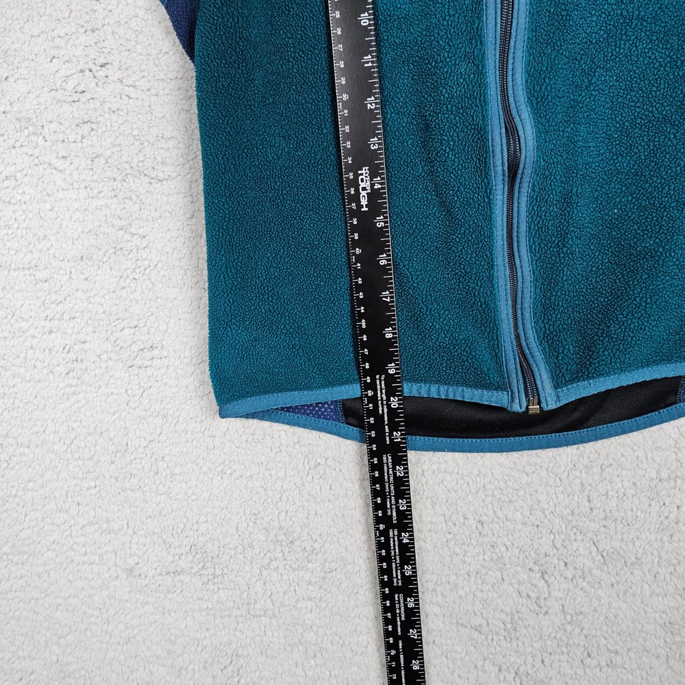 Vintage Patagonia (Men's Small) Blue Fleece Vest Full Zip PEF Synchilla USA Made - Picture 9 of 9